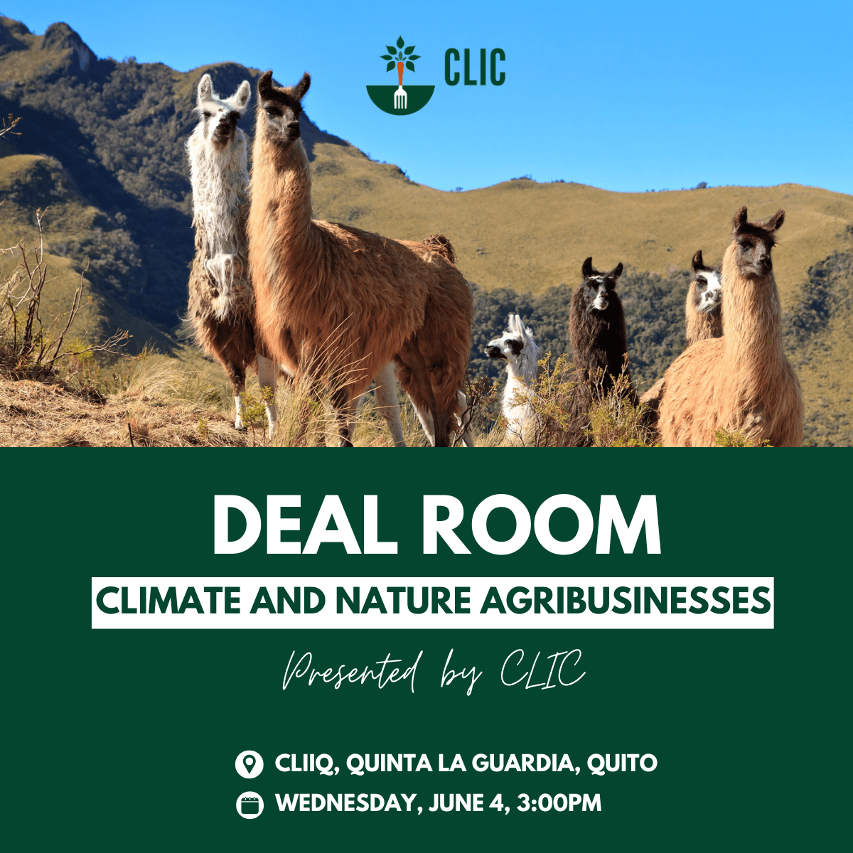 Deal Room: Climate and Nature Agribusinesses in Latin America